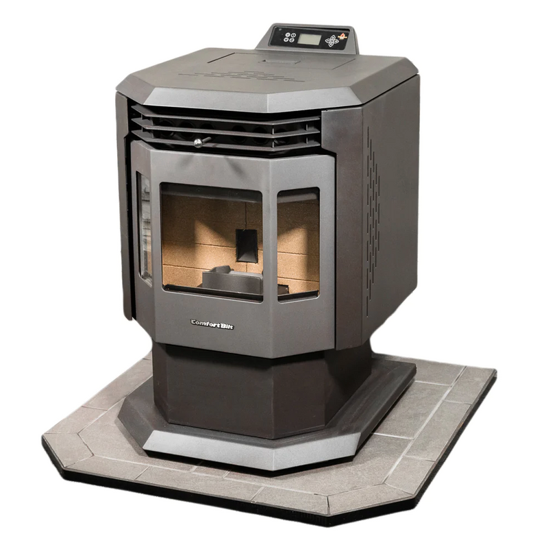 COMFORTBILT FLATWALL HEARTH PAD - PEWTER
