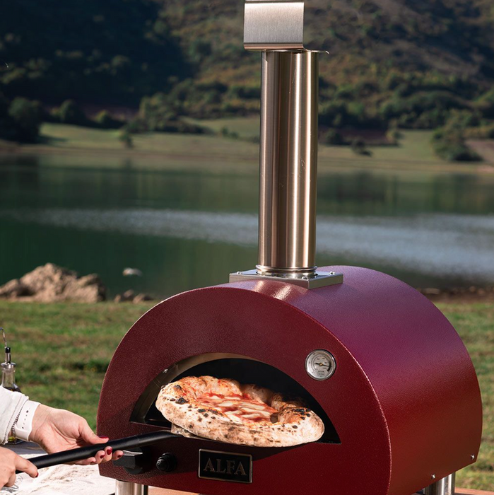 Alfa Moderno Portable Gas Pizza Oven - Gray
