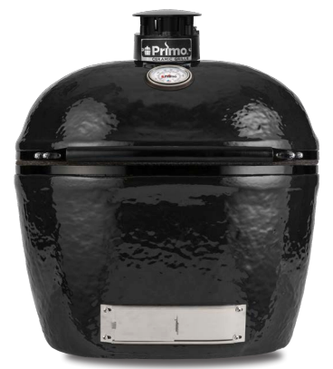 Primo CXLH Extra Large Oval Ceramic Charcoal Kamado Grill Head