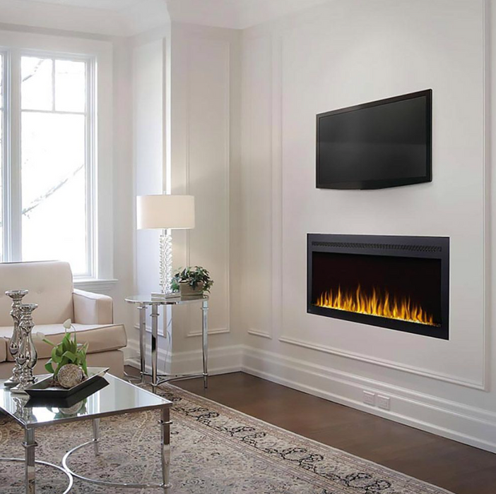 Napoleon NEFL42HI Purview Series Linear Wall Mount Electric Fireplace 42"