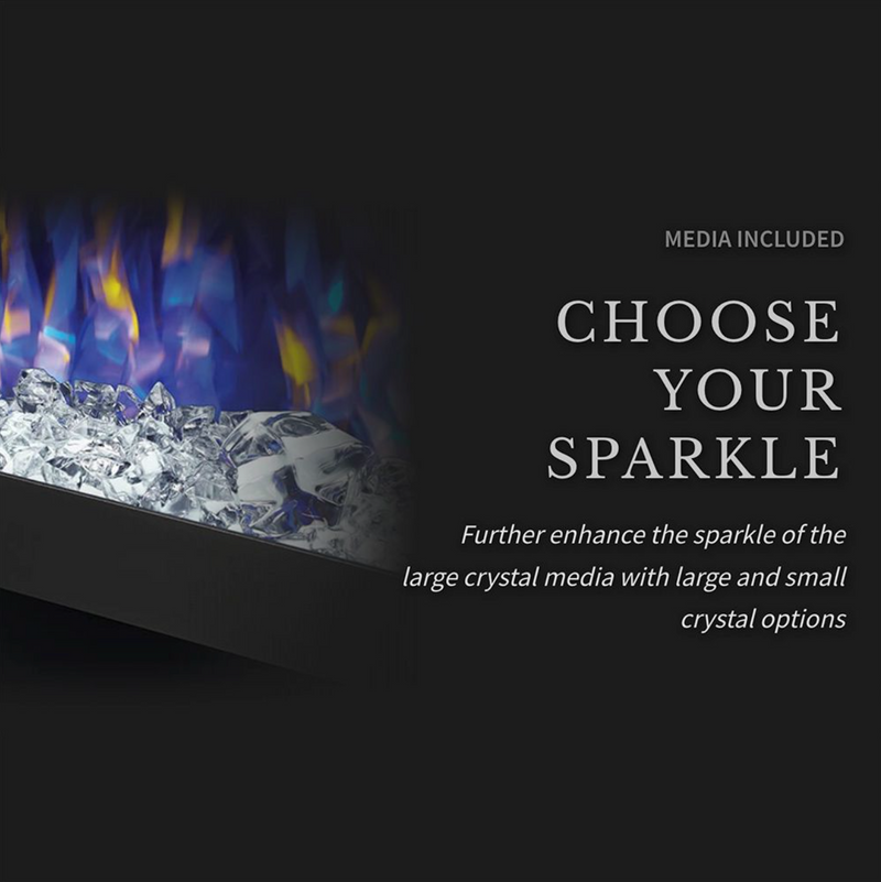 Napoleon NEFL60H-3SV Trivista Pictura 3-Sided Electric Fireplace 60"