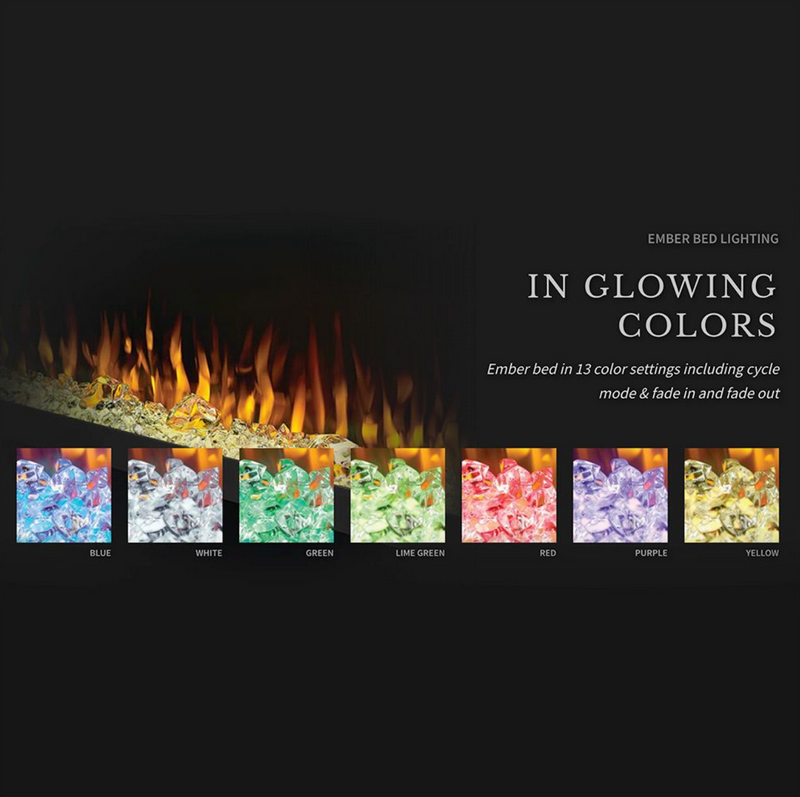 Napoleon NEFL60H-3SV Trivista Pictura 3-Sided Electric Fireplace 60"