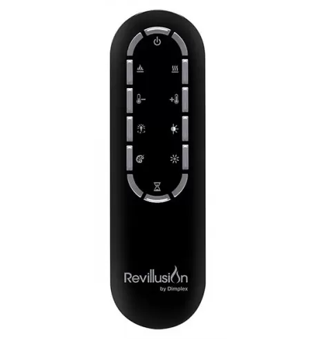 Dimplex Revillusion 30-inch Built-in Firebox with Glass Pane and Plug Kit, Weathered Concrete (RBF30WCG)