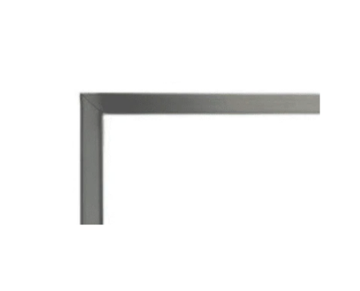 Empire White Mountain Hearth Beveled Frame, 1.5-in., Brushed Nickel - DF602NB