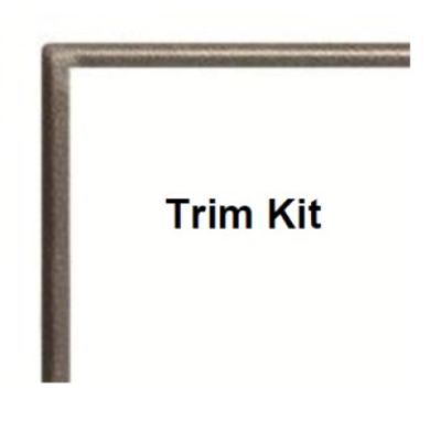 Empire DF60HP Hammered Pewter Trim 1″ For Boulevard 60″ Direct Vent Linear Fireplace