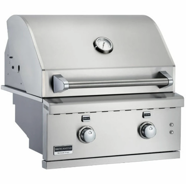 Broilmaster 26-Inch Stainless Steel Built-In Gas Grill-BSG262