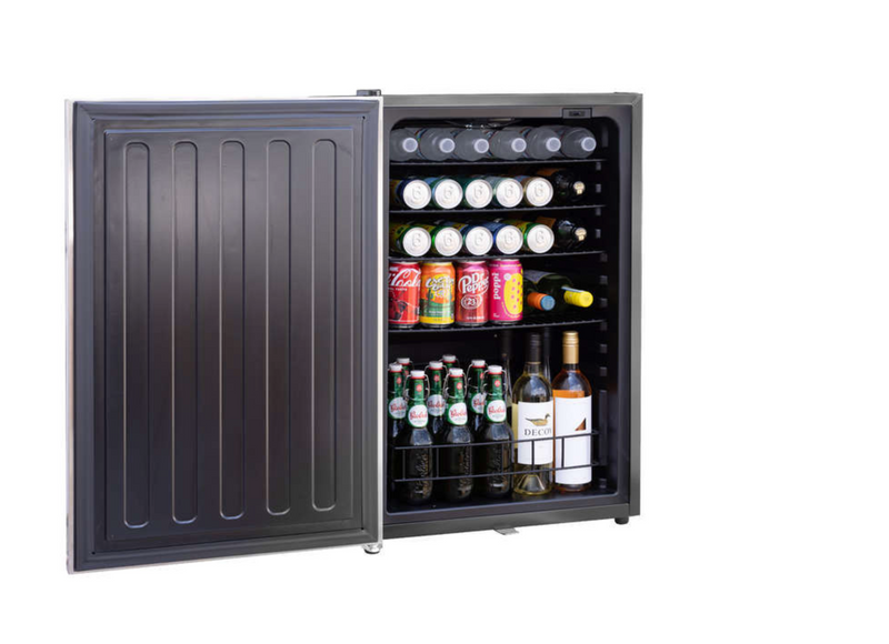 TrueFlame 24" 5.3c Deluxe Outdoor Rated Refrigerator - TF-RFR-24D