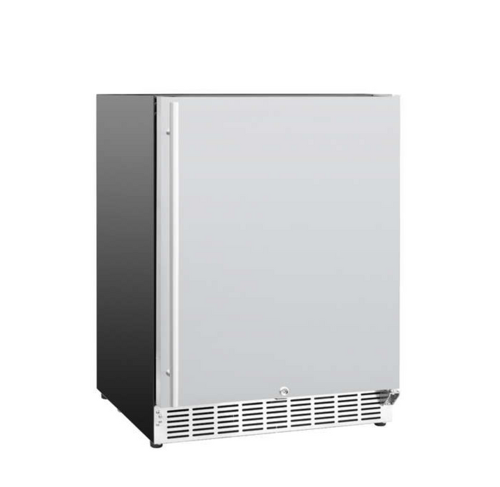 TrueFlame 24" 5.3C Outdoor Rated Refrigerator - TF-RFR-24S-P