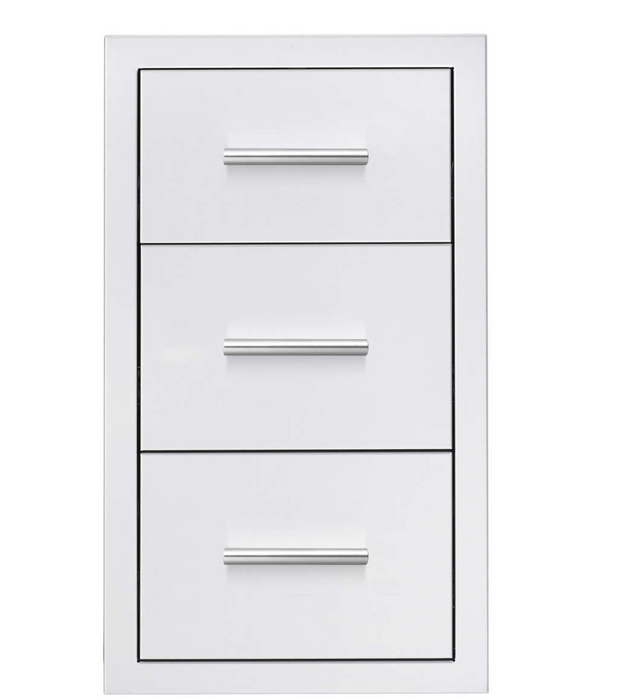 Summerset SSDR3-17 Vertical Triple Drawers, 17x30-Inch