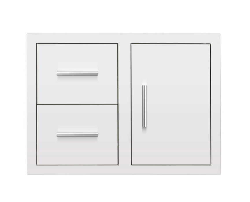 Summerset SSDC2-36 Access Door & Double Drawer Combo, 36-Inch