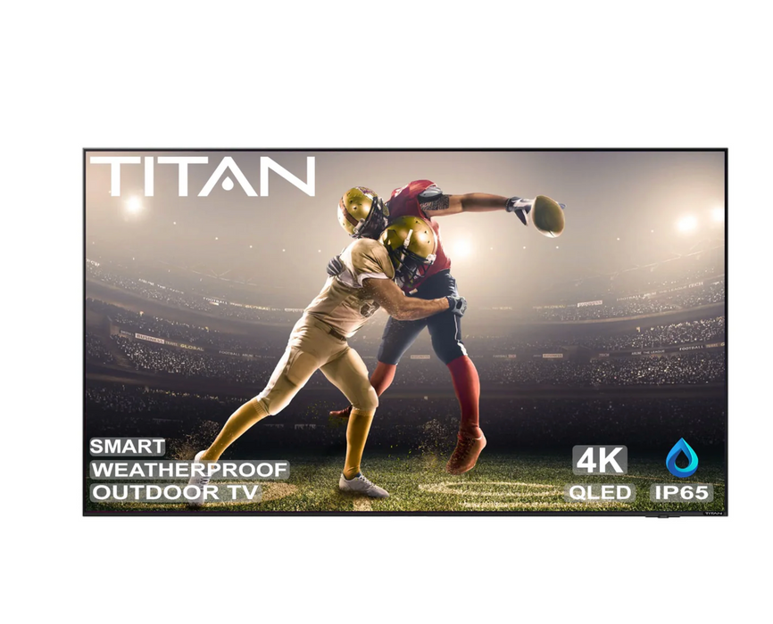 Titan Weatherproof Commercial TV Full Sun S-300 QLED 4K Smart TV Powered By Samsung Tizen SmartThings