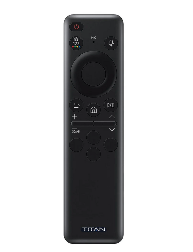 Titan Weatherproof Outdoor TV Covered Patio S-100 OLED 4K Smart TV Powered By Samsung Tizen SmartThings