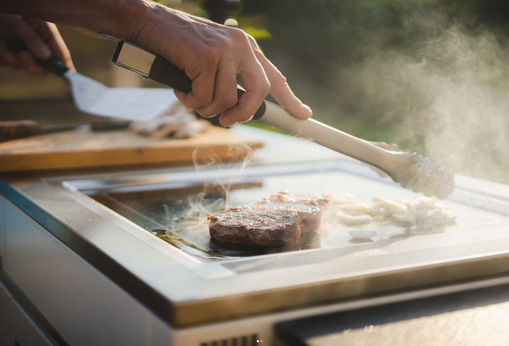 Bogason Quasar Outdoor kitchen & Electric Teppanyaki Grill - White