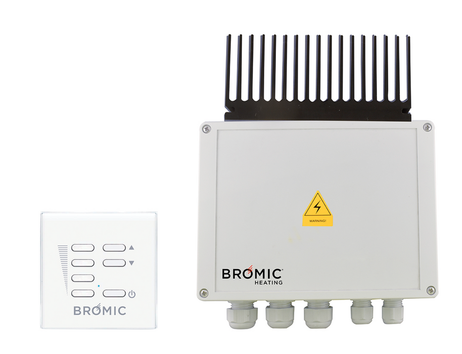 The Bromic Heating Wireless Dimmer switch for use with electric heaters only