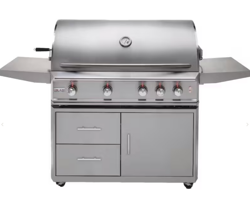 Blaze Professional LUX 44-Inch 4-Burner Gas Grill w/ Rear Infrared Burner