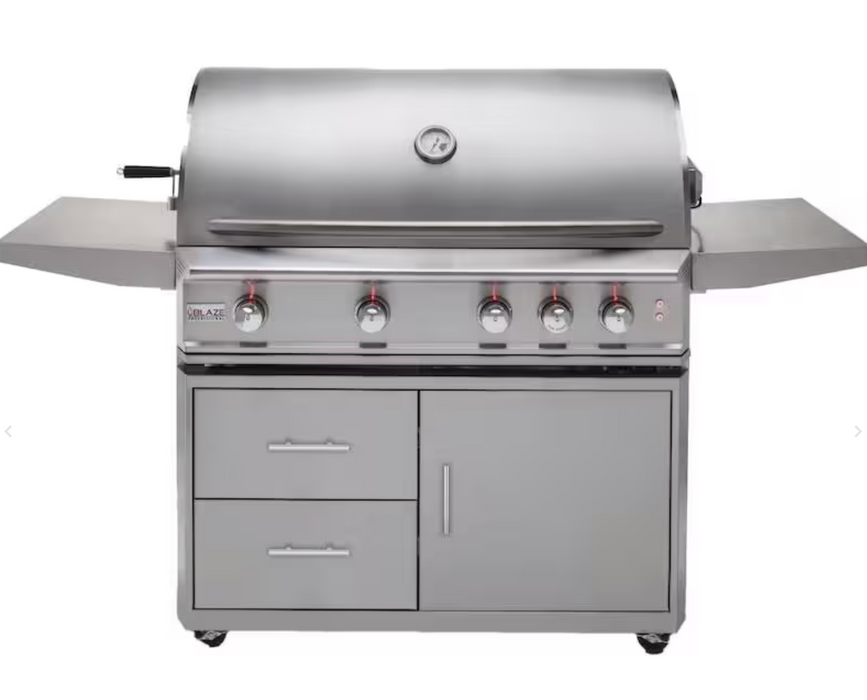 Blaze Professional LUX 44-Inch 4-Burner Gas Grill w/ Rear Infrared Burner