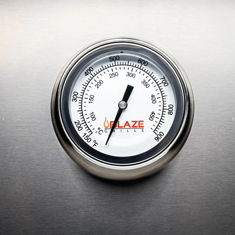 Blaze Premium LTE 40-Inch 5-Burner Built-In Gas Grill w/ Rear Infrared Burner & Grill Lights