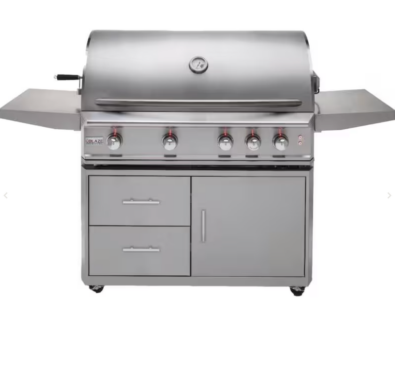 Blaze Professional LUX 44-Inch 4-Burner Propane Grill w/ Rear Infrared Burner