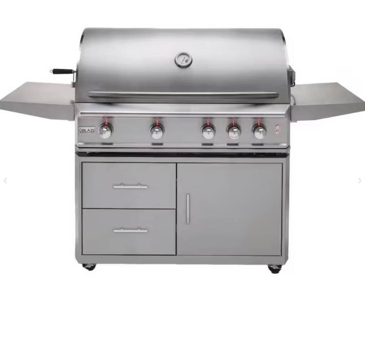 Blaze Professional LUX 44-Inch 4-Burner Propane Grill w/ Rear Infrared Burner