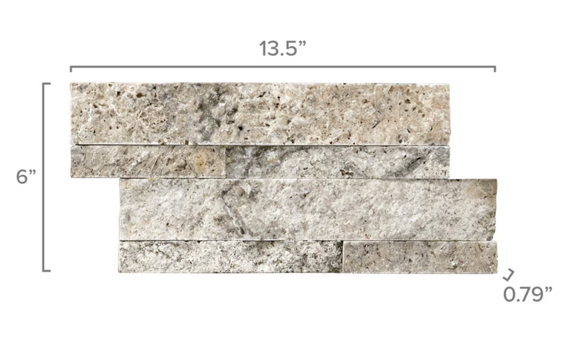 Natural Stacked Stone Panel (Pack of 6)