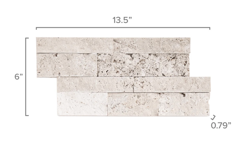 Natural Stacked Stone Panel (Pack of 6)