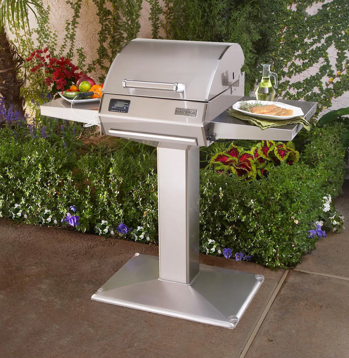 Fire Magic E250s 1800 Watt Electric Grill On Patio Post - E251s-1Z1E-P6