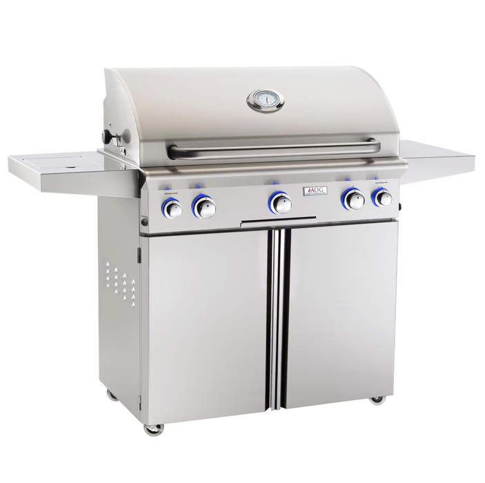 American Outdoor Grill L-Series 36-Inch 3-Burner Propane Gas Grill W/ Rotisserie & Single Side Burner - 36PCL