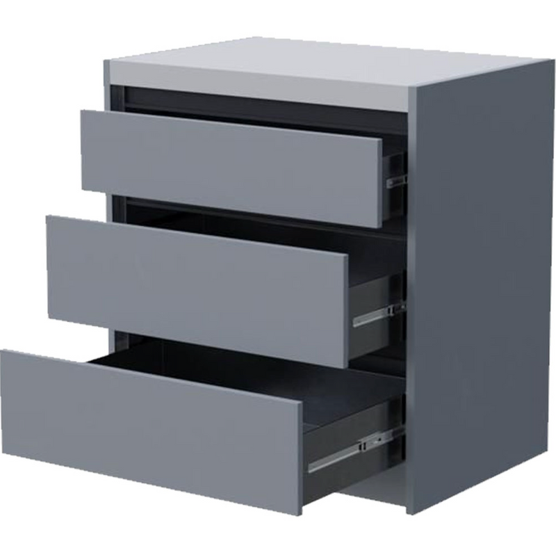 Whistler Fairford L Shape Grey Outdoor Kitchen