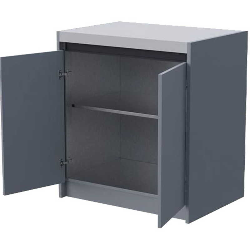 Whistler Fairford Grey Outdoor Kitchen Burford 5 Burner Barbecue