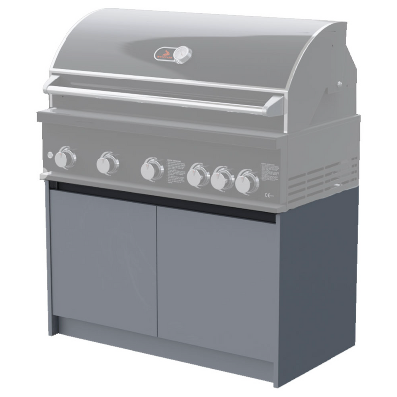 Whistler Fairford L Shape Grey Outdoor Kitchen
