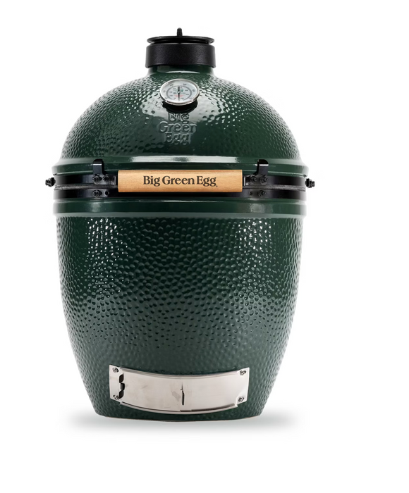 Whistler Fairford Black Outdoor Kitchen with Green Egg