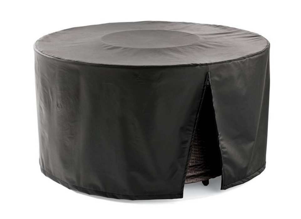 Pasadena Stone Top Fire Table Plus weather Cover