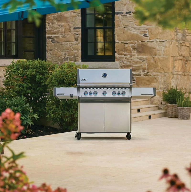 Napoleon Prestige 665 5-Burner Grill w/ Rotisserie & Side Burner