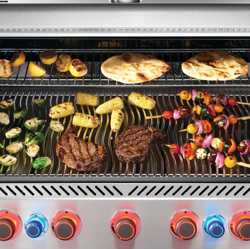 Napoleon Prestige 665 5-Burner Grill w/ Rotisserie & Side Burner