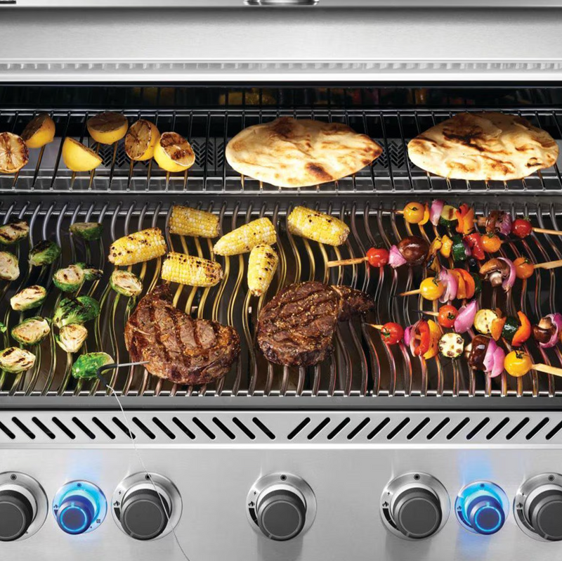Napoleon Prestige 665 5-Burner Grill w/ Rotisserie & Side Burner