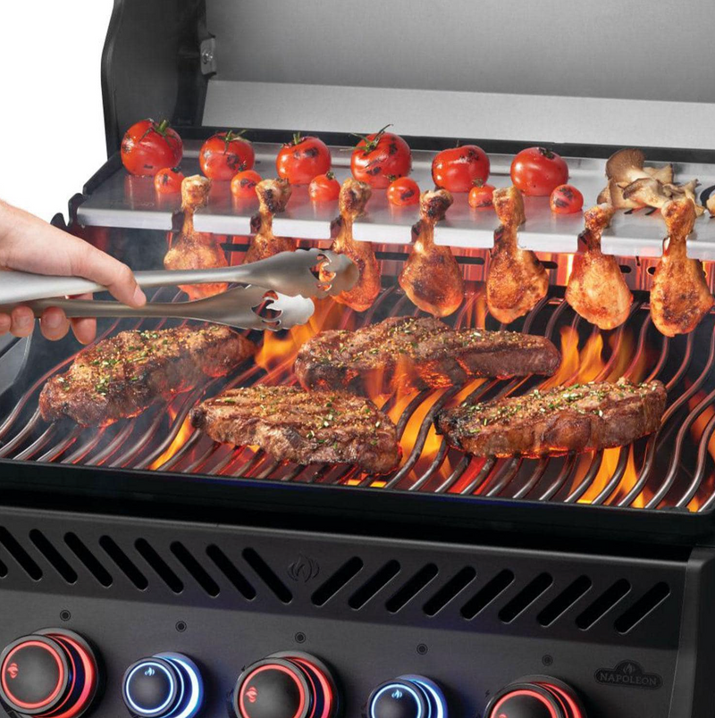 Napoleon Rogue PRO-S Phantom 425 3-Burner Grill w/ Side Burner & SafetyGlow
