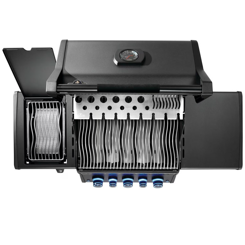 Napoleon Rogue PRO-S Phantom 425 3-Burner Grill w/ Side Burner & SafetyGlow