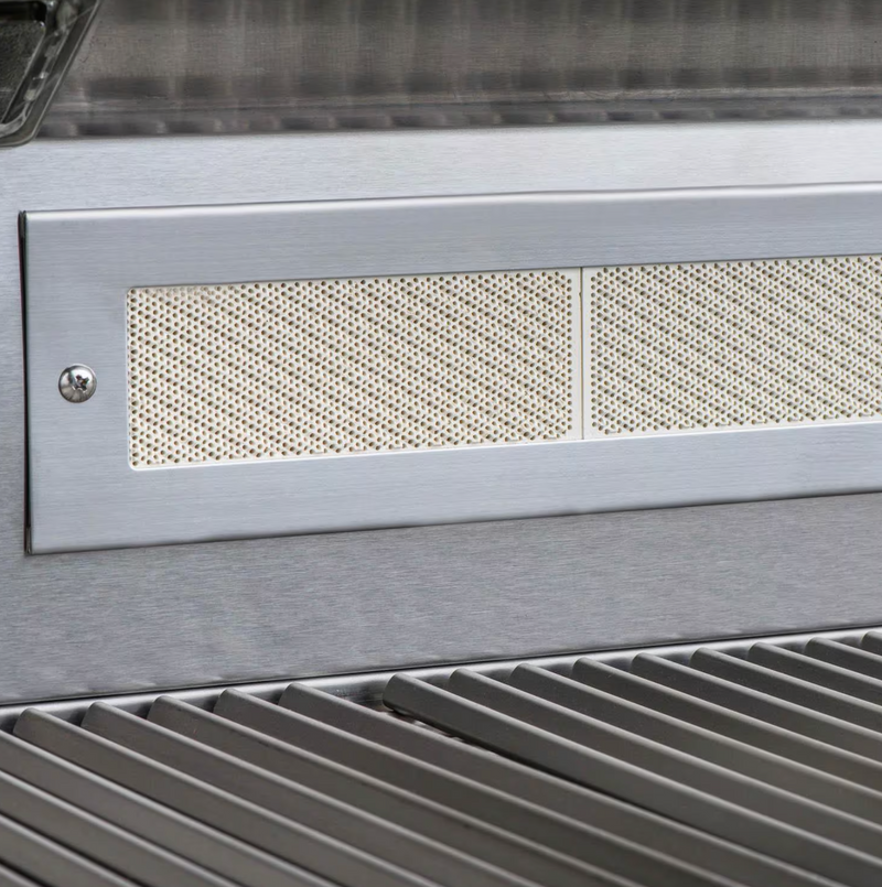 Blaze Premium LTE Marine Grade 32-Inch 4-Burner Built-In Gas Grill w/ Rear Infrared Burner & Grill Lights