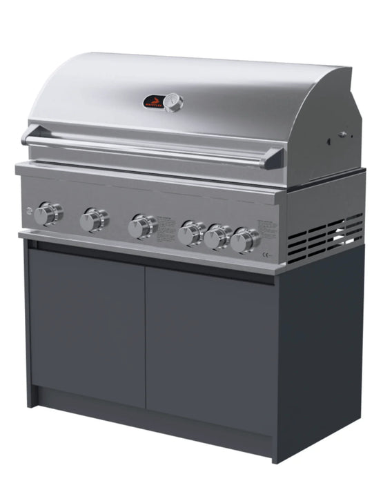 Whistler Outdoor Kitchen Cabinet Burford 5 Burner Barbecue 43"