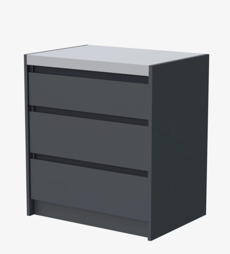 Whistler Outdoor Kitchen Grey Triple Drawer Cabinet