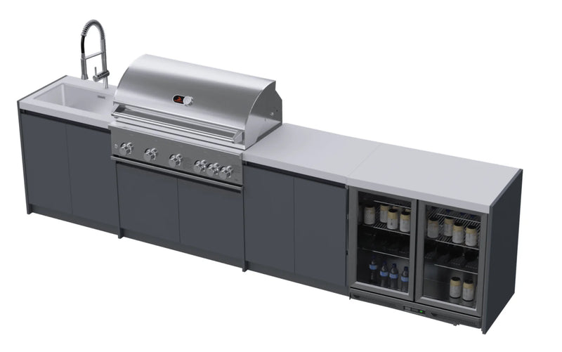 Whistler Outdoor Kitchen with Burford 5-Burner BBQ | 12F