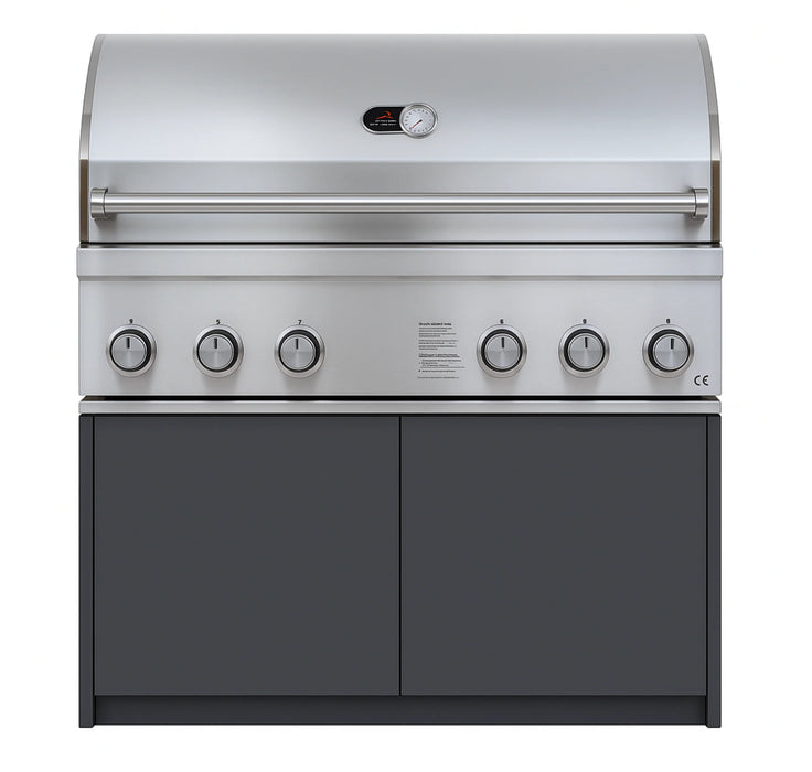 Whistler Outdoor Kitchen Cabinet Burford 5 Burner Barbecue 43"