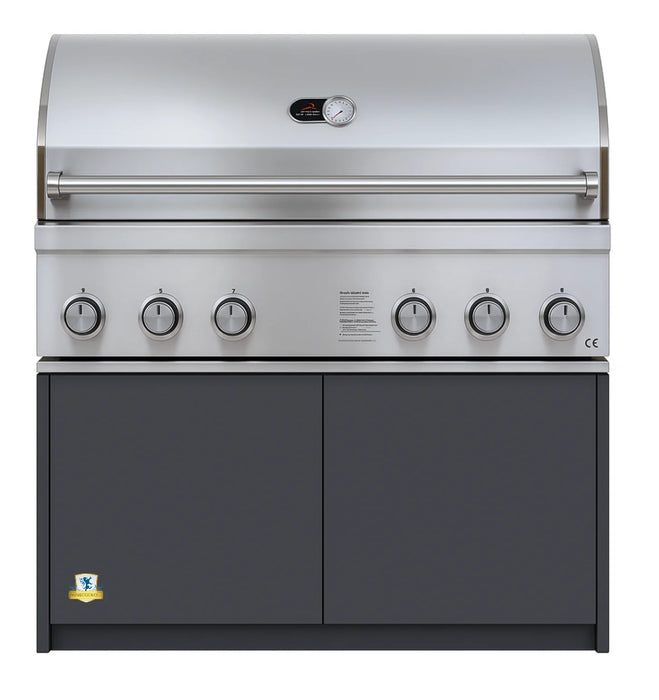 Whistler Outdoor Kitchen Cabinet Burford 5 Burner Barbecue 43"