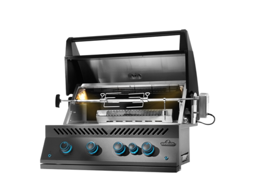 Napoleon Built-In 700 Series 32" Gas Grill with Infrared Rear Burner, Matte Black