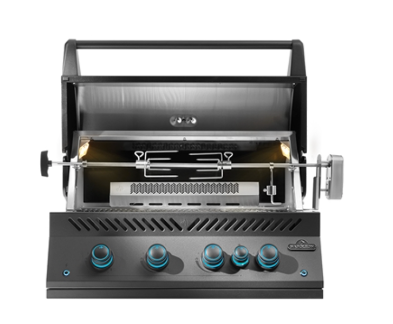 Napoleon Built-In 700 Series 32" Gas Grill with Infrared Rear Burner, Matte Black