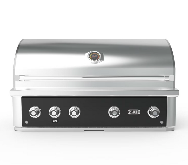 Wildfire Ranch Pro 42-in 4 Burner Black 304 SS Propane Gas Grill - WFPRO42G-BSS