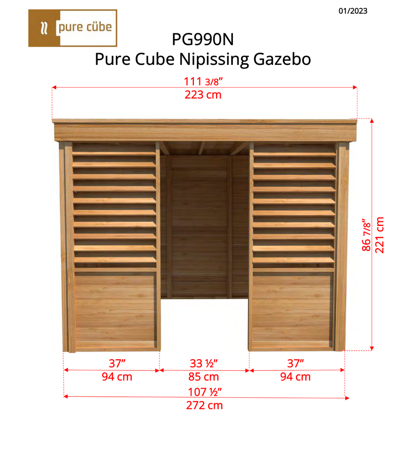 Pure Cube Nipissing Gazebo