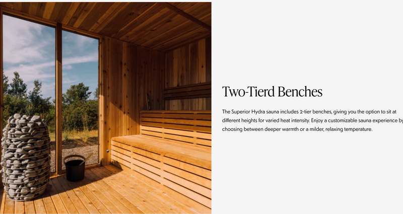The Superior Hydra Sauna