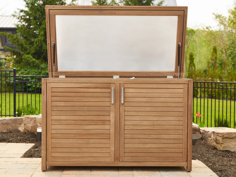 Outdoor Teak Storage Box