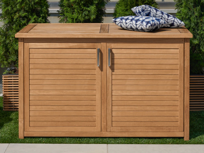 Outdoor Teak Storage Box